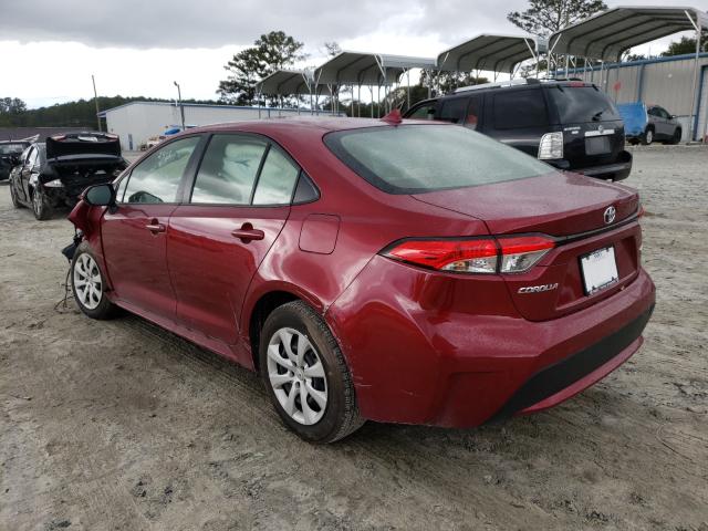 Photo 5 from auction – 2022 TOYOTA COROLLA LE with VIN JTDEPMAE9NJ194726
