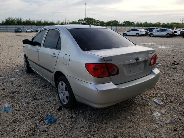 Photo 3 from auction – 2004 TOYOTA COROLLA CE with VIN JTDBR32E242043841