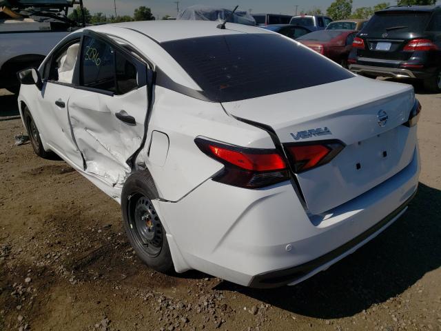 Photo 3 from auction – 2021 NISSAN VERSA S with VIN 3N1CN8DVXML906784