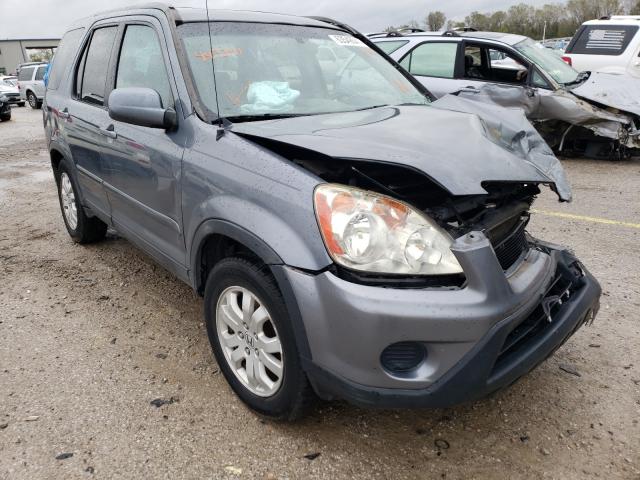 HONDA CR-V SE 2006 with VIN SHSRD78906U443341 - Photo from auction