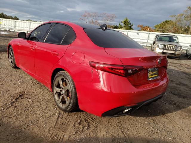 Photo 3 from auction – 2018 ALFA ROMEO GIULIA with VIN ZARFAEBN7J7572436