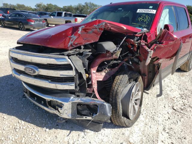 Photo 9 from auction – 2017 FORD F150 SUPER with VIN 1FTEW1EG2HFA53355