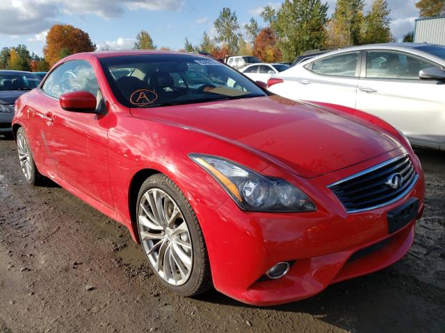 INFINITI G37 BASE 2011 with VIN JN1CV6FEXBM952619 - Photo from auction