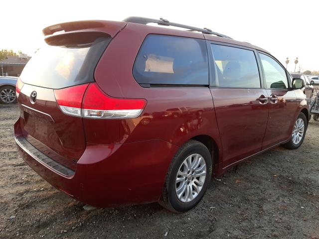 Photo 4 from auction – 2014 TOYOTA SIENNA XLE with VIN 5TDYK3DC2ES474989