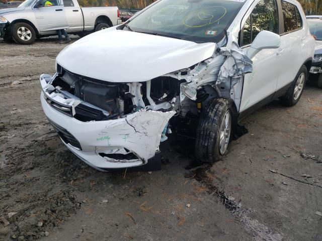 Photo 9 from auction – 2019 CHEVROLET TRAX 1LT with VIN 3GNCJPSBXKL249971