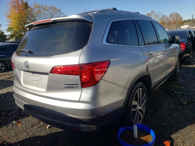 Photo 4 from auction – 2016 HONDA PILOT TOUR with VIN 5FNYF6H94GB113615