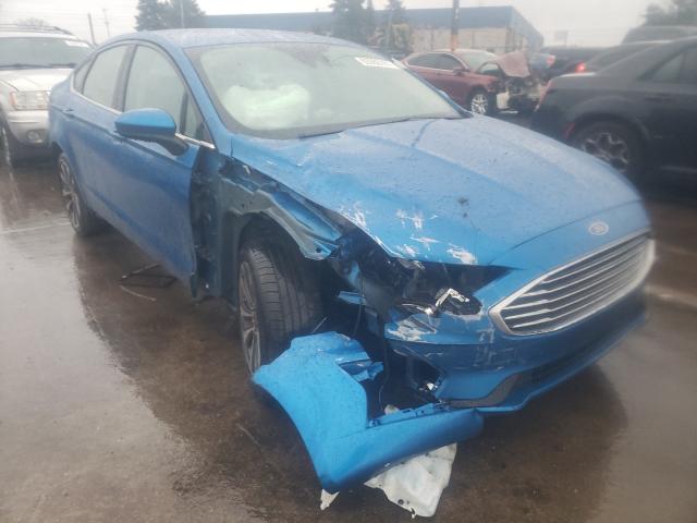 FORD FUSION SE 2020 with VIN 3FA6P0T99LR236737 - Photo from auction