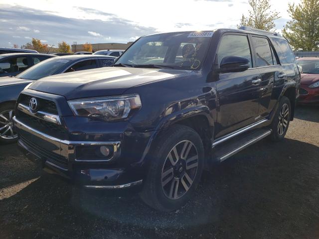 Photo 2 from auction – 2016 TOYOTA 4RUNNER SR with VIN JTEBU5JR2G5296381