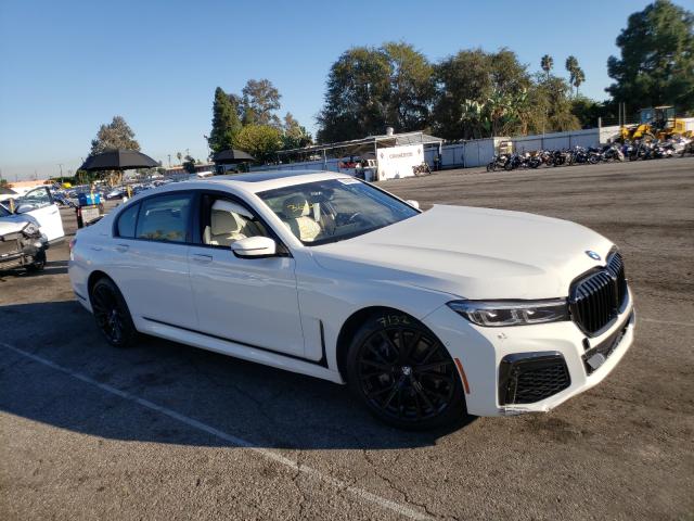 BMW 740 I 2020 with VIN WBA7T2C03LGF96908 - Photo from auction