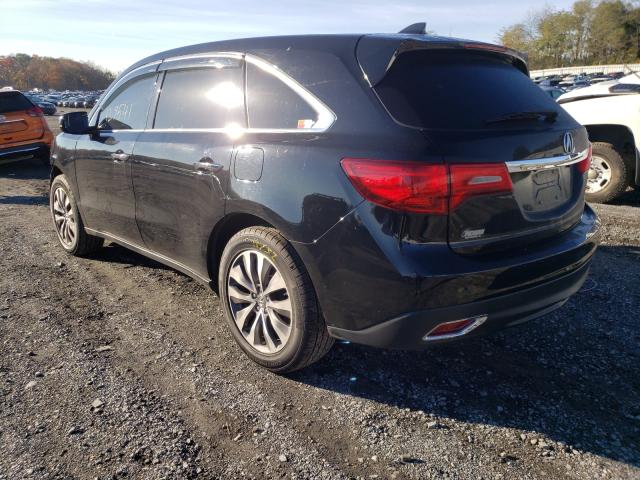 Photo 3 from auction – 2014 ACURA MDX TECHNO with VIN 5FRYD4H47EB008349