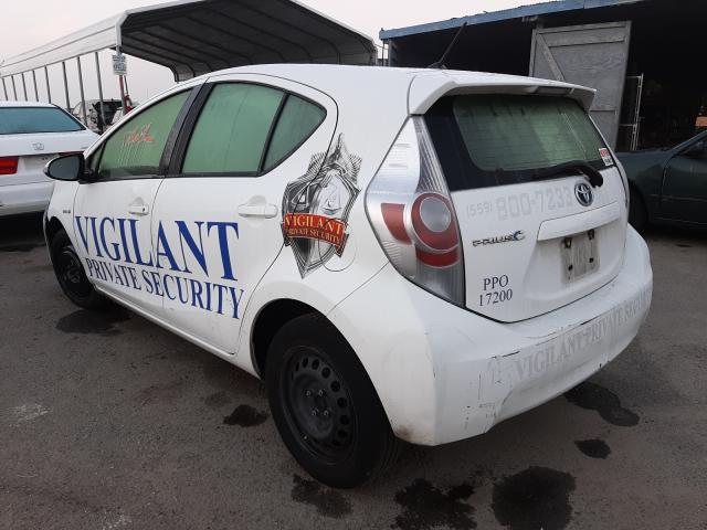 Photo 3 from auction – 2014 TOYOTA PRIUS C with VIN JTDKDTB39E1575057