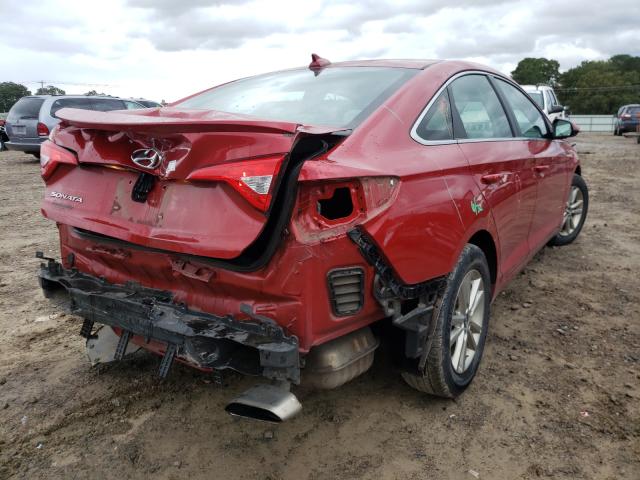 Photo 4 from auction – 2017 HYUNDAI SONATA SE with VIN 5NPE24AF9HH495257