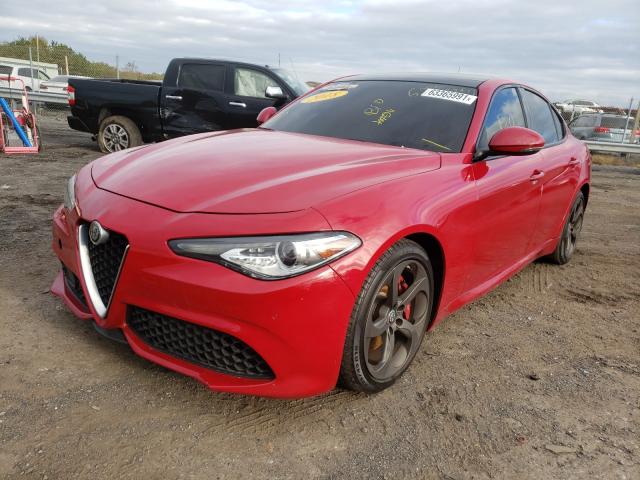 Photo 2 from auction – 2018 ALFA ROMEO GIULIA with VIN ZARFAEBN7J7572436