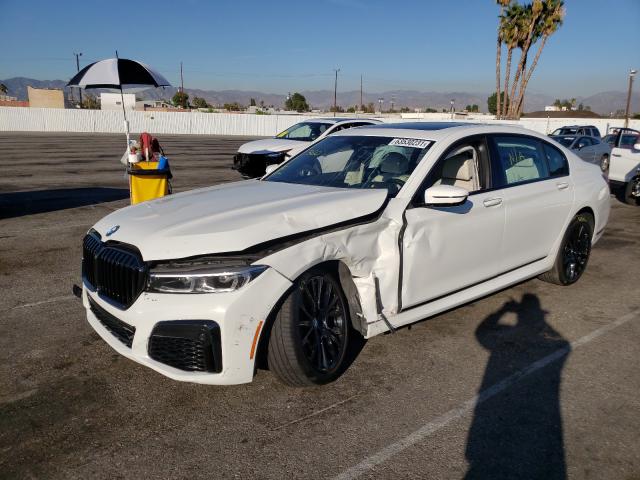 Photo 2 from auction – 2020 BMW 740 I with VIN WBA7T2C03LGF96908
