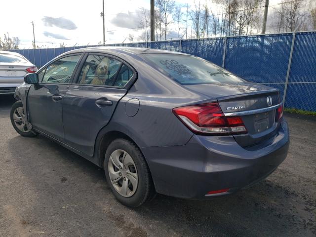 Photo 3 from auction – 2015 HONDA CIVIC LX with VIN 2HGFB2F4XFH003360