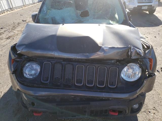 Photo 7 from auction – 2017 JEEP RENEGADE T with VIN ZACCJBCB5HPG13143