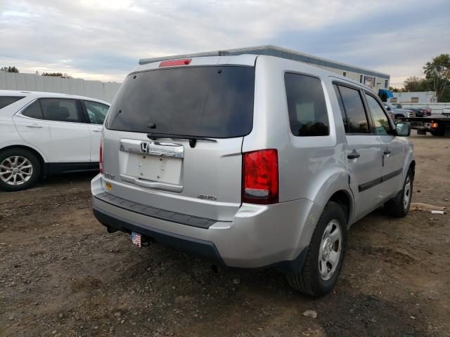 Photo 4 from auction – 2011 HONDA PILOT LX with VIN 5FNYF4H28BB103184