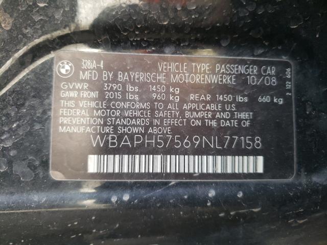 Photo 10 from auction – 2009 BMW 328 I SULE with VIN WBAPH57569NL77158