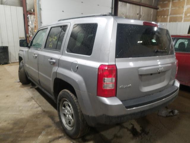 Photo 3 from auction – 2016 JEEP PATRIOT SP with VIN 1C4NJRBB1GD691841