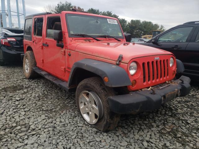 JEEP WRANGLER U 2013 with VIN 1C4BJWDG3DL642894 - Photo from auction