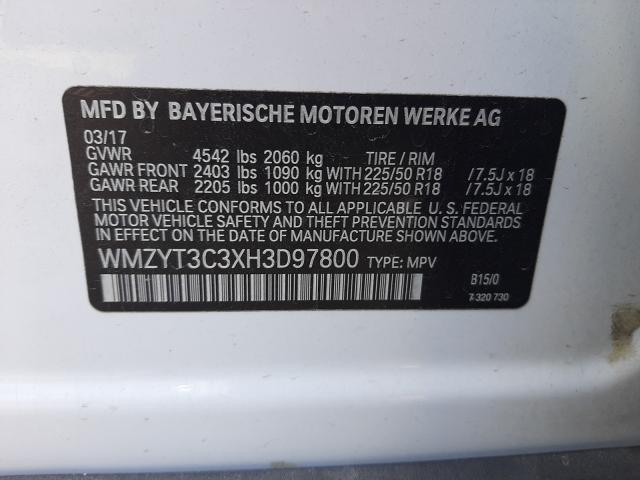 Photo 10 from auction – 2017 MINI COOPER S C with VIN WMZYT3C3XH3D97800