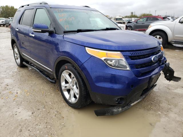 FORD EXPLORER L 2014 with VIN 1FM5K8F87EGA09669 - Photo from auction