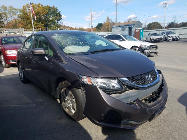 HONDA CIVIC LX 2015 with VIN 2HGFB2F5XFH509487 - Photo from auction