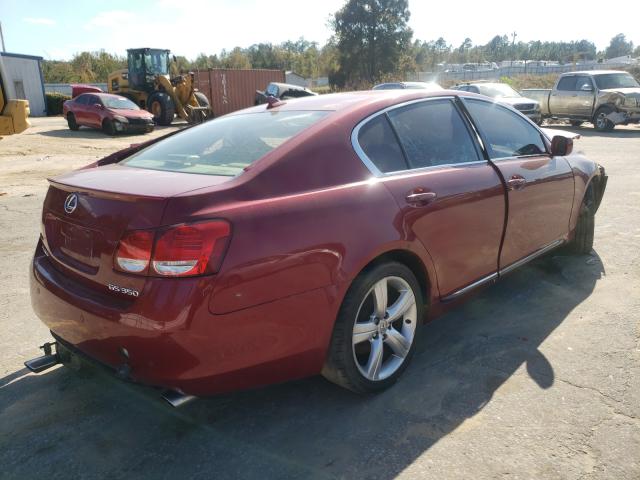 Photo 4 from auction – 2007 LEXUS GS 350 with VIN JTHBE96S770025381