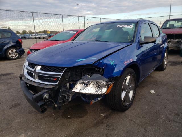 Photo 2 from auction – 2014 DODGE AVENGER SE with VIN 1C3CDZAB5EN110949