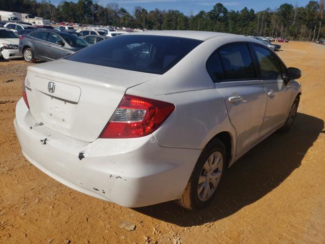 Photo 4 from auction – 2012 HONDA CIVIC LX with VIN 19XFB2F57CE099138