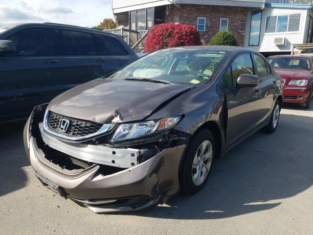 Photo 2 from auction – 2015 HONDA CIVIC LX with VIN 2HGFB2F5XFH509487