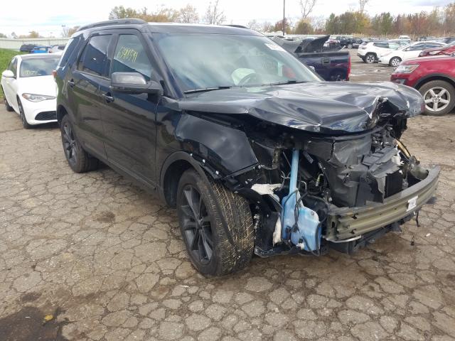 FORD EXPLORER X 2018 with VIN 1FM5K7D81JGC92156 - Photo from auction