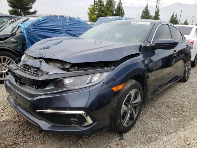 Photo 2 from auction – 2020 HONDA CIVIC LX with VIN 19XFC2F60LE211297