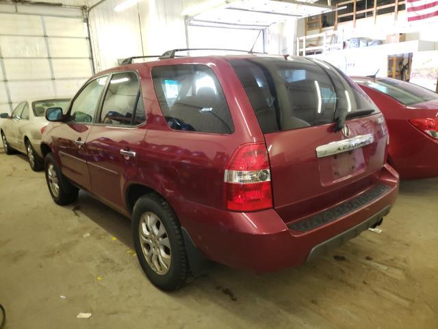 Photo 3 from auction – 2003 ACURA MDX with VIN 2HNYD18823H550222