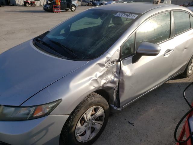 Photo 9 from auction – 2014 HONDA CIVIC LX with VIN 19XFB2F52EE012801