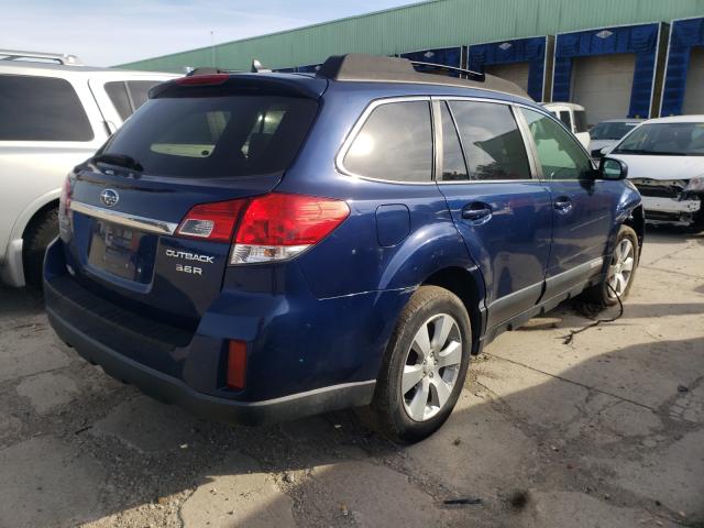 Photo 4 from auction – 2011 SUBARU OUTBACK 3. with VIN 4S4BREKC7B2335438