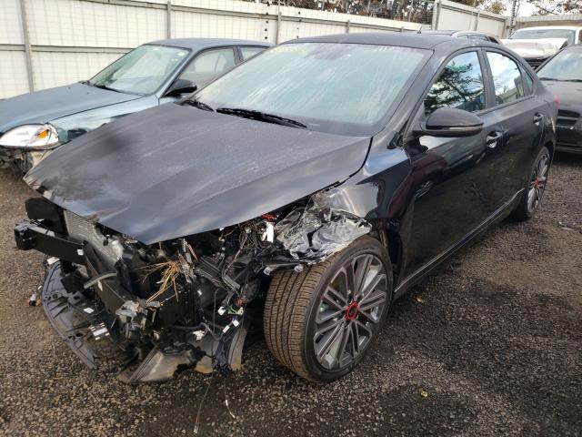Photo 2 from auction – 2021 KIA FORTE GT with VIN 3KPF44AC0ME409790