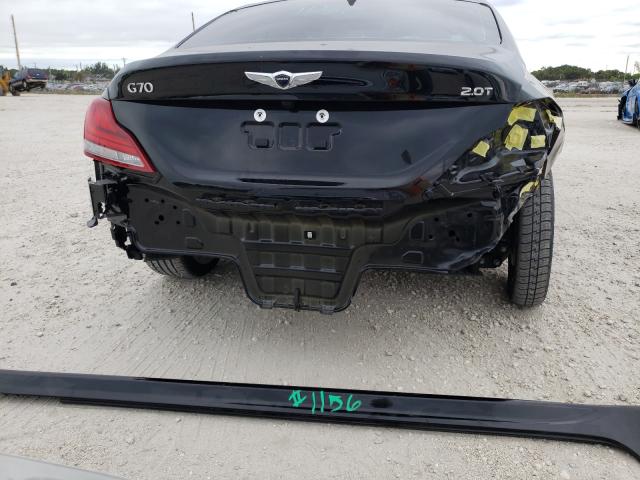 Photo 9 from auction – 2020 GENESIS G70 with VIN KMTG64LA9LU062276