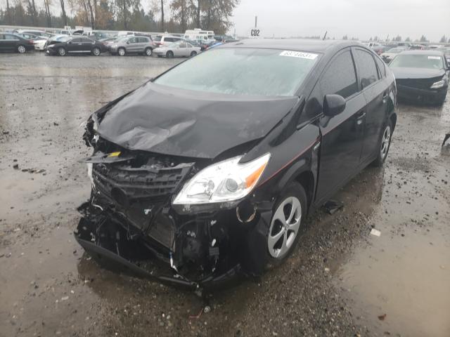 Photo 2 from auction – 2013 TOYOTA PRIUS with VIN JTDKN3DU1D0352082