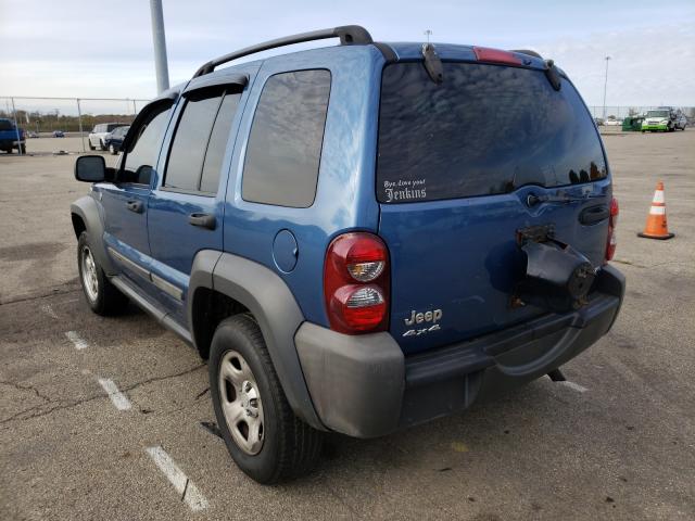 Photo 3 from auction – 2006 JEEP LIBERTY SP with VIN 1J4GL48K96W249089