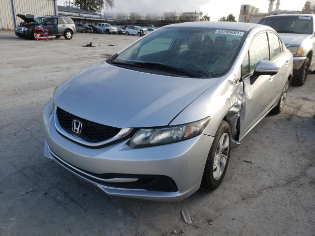Photo 2 from auction – 2014 HONDA CIVIC LX with VIN 19XFB2F52EE012801