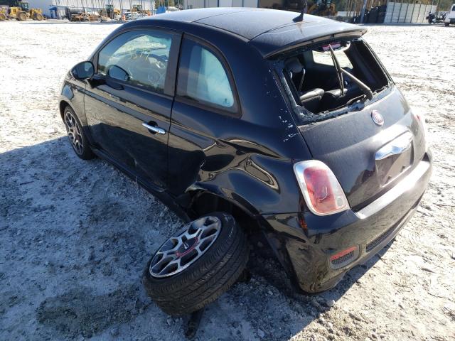Photo 3 from auction – 2013 FIAT 500 SPORT with VIN 3C3CFFBR0DT554582