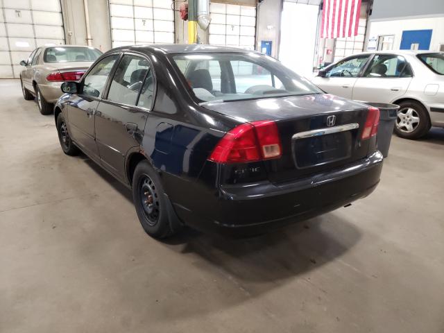 Photo 3 from auction – 2001 HONDA CIVIC LX with VIN 2HGES16561H520307