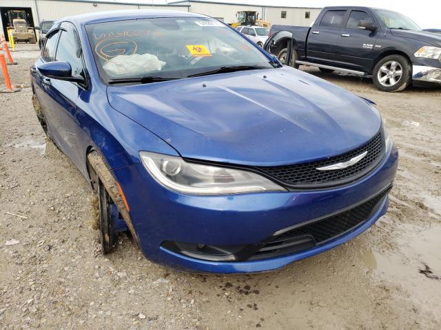 CHRYSLER 200 S 2015 with VIN 1C3CCCBG0FN516892 - Photo from auction