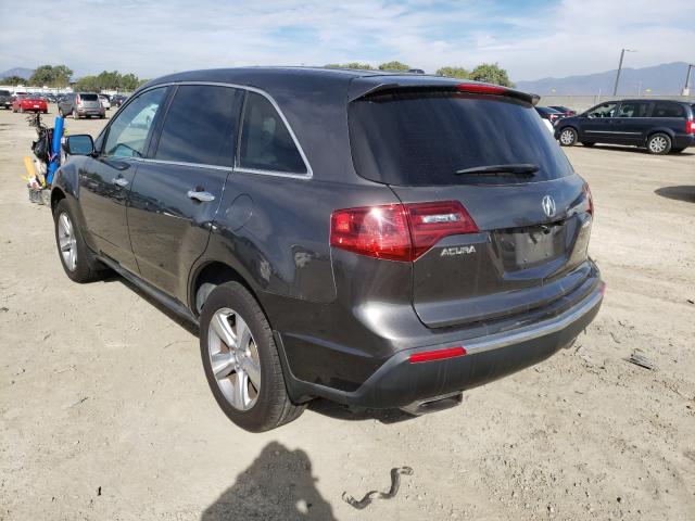 Foto 3 de la subasta – 2012 ACURA MDX TECHNO con VIN 2HNYD2H44CH529181