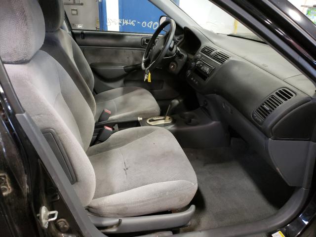 Photo 5 from auction – 2001 HONDA CIVIC LX with VIN 2HGES16561H520307