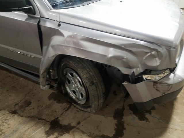 Photo 9 from auction – 2016 JEEP PATRIOT SP with VIN 1C4NJRBB1GD691841