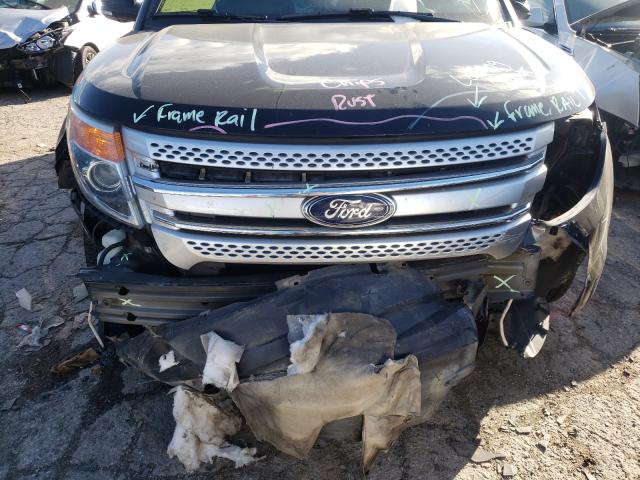 Photo 9 from auction – 2015 FORD EXPLORER X with VIN 1FM5K8D81FGC28437