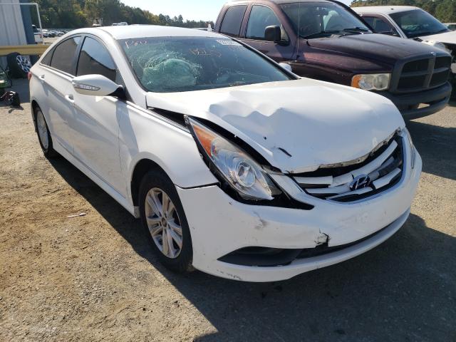 HYUNDAI SONATA GLS 2014 with VIN 5NPEB4AC5EH877884 - Photo from auction