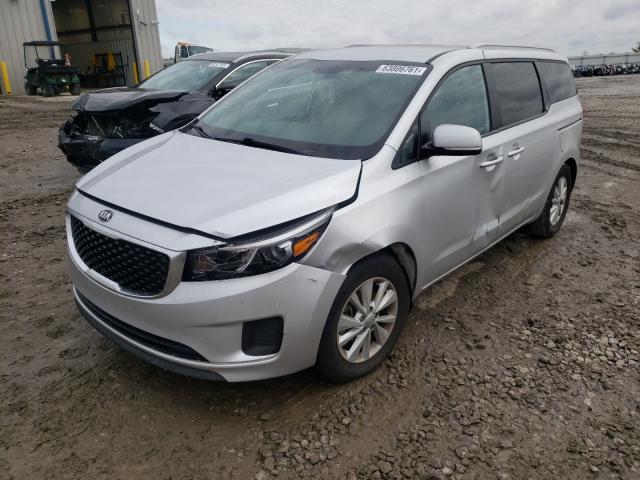 Photo 2 from auction – 2016 KIA SEDONA LX with VIN KNDMB5C11G6179802